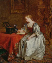 Drömmer om sin älskare, 1868